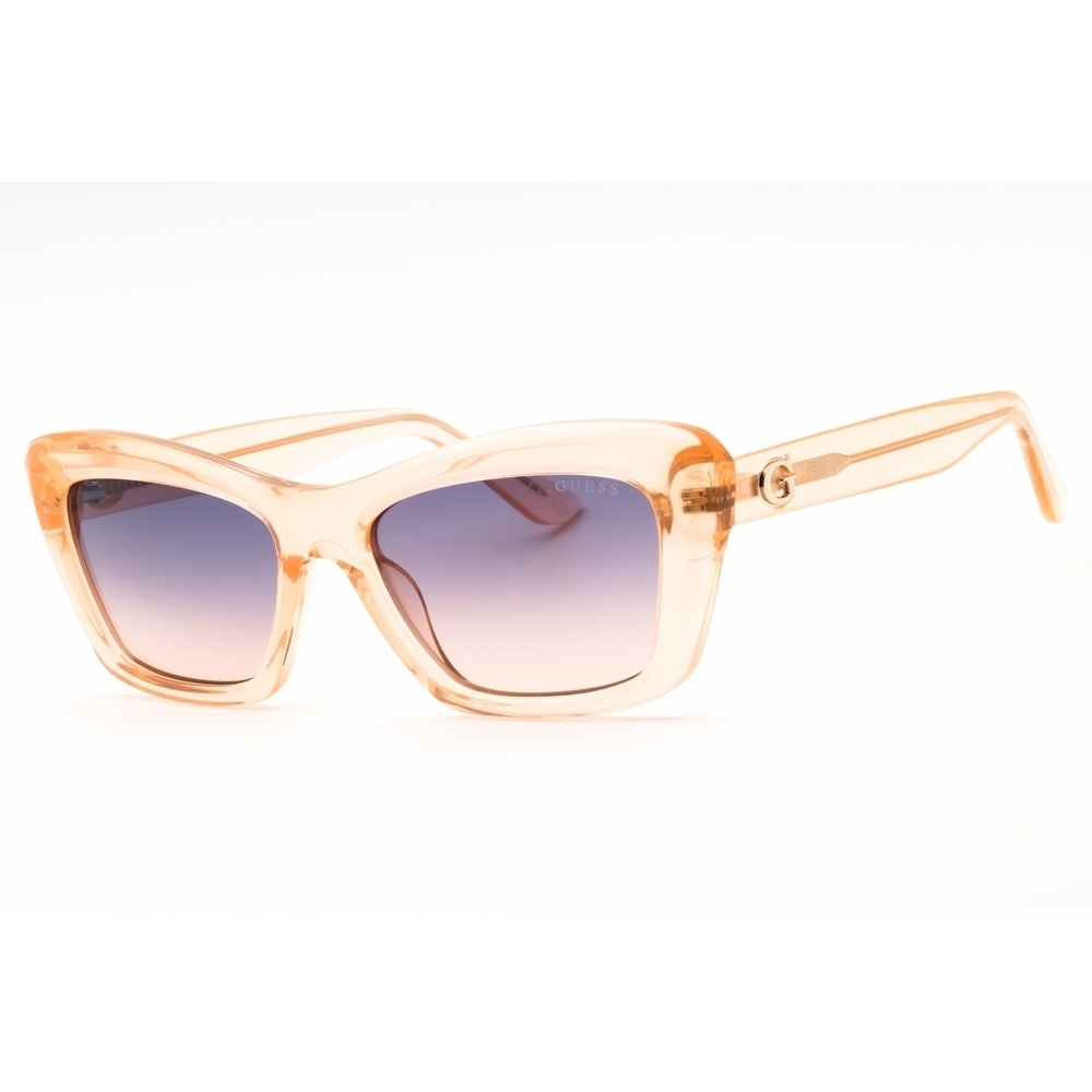NWT Guess GU00195-44Z Orange Cat Eye 52mm Sunglasses